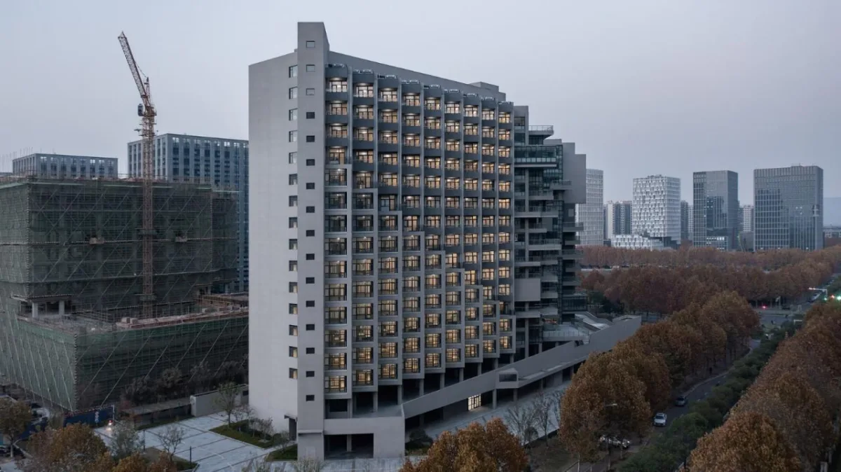 BIM建筑|南京未来科技城人才公寓 / 中锐华东荣朝晖工作室