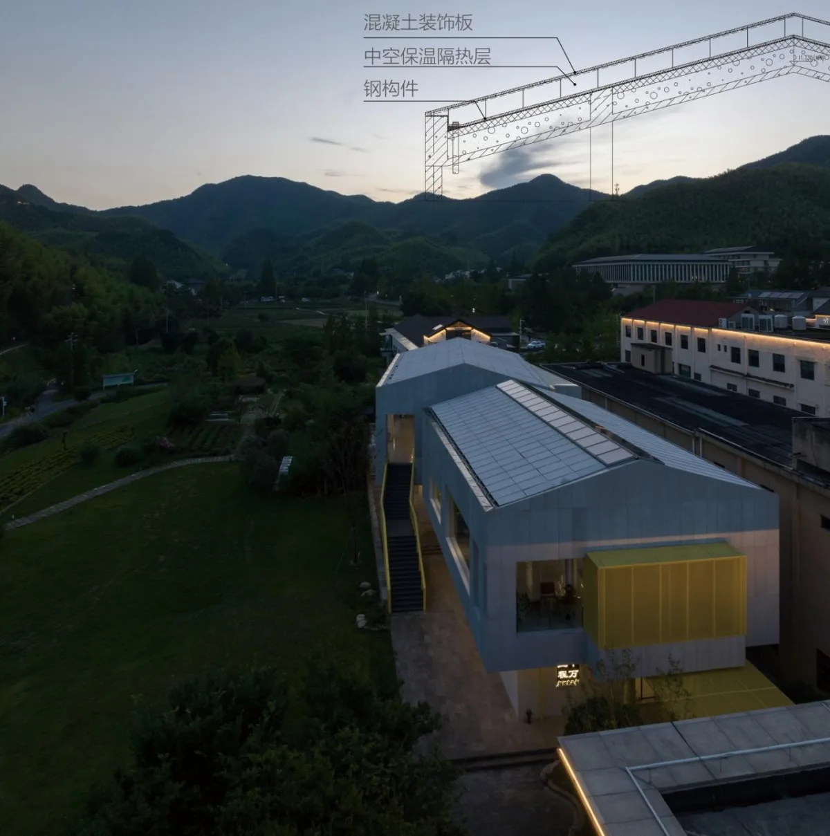 BIM建筑|基于空间叙事的乡村建筑改造实践探索 / 上海交通大学设计学院杜春宇团队