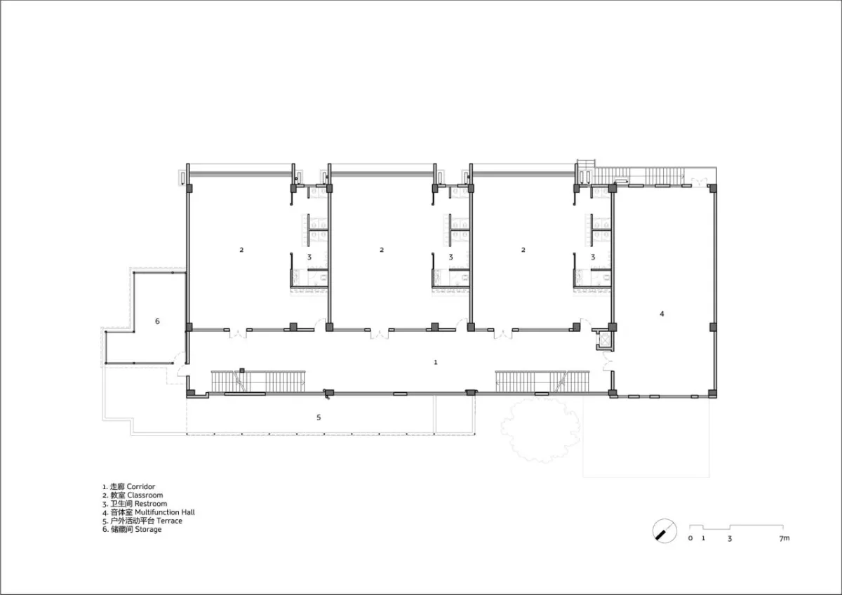 BIM建筑|深圳市碧榕湾幼儿园改造 / 不也设计工作室