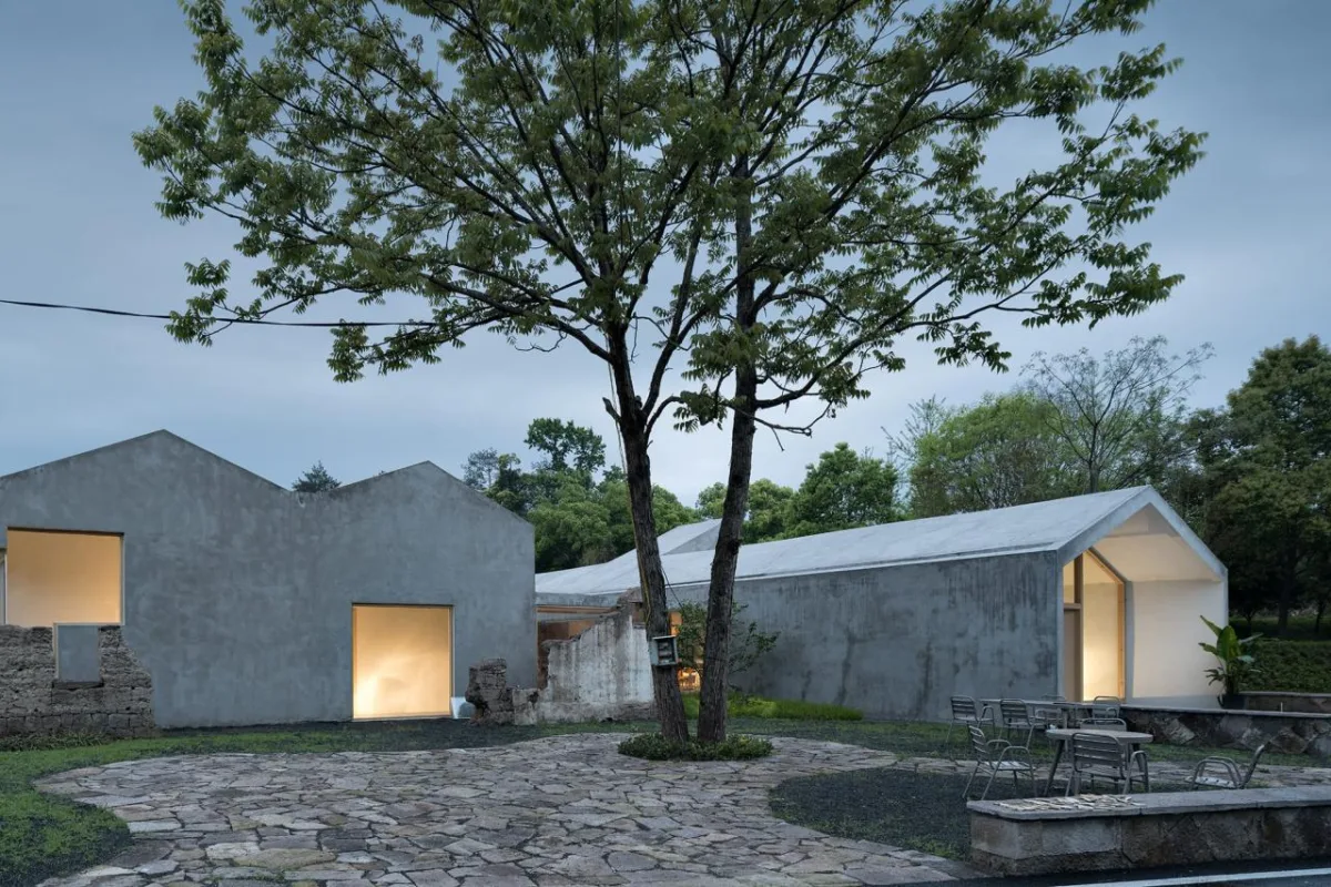 BIM建筑|王户村村民之家：自然原型的延续与重构 / 浙江大学建筑设计研究院