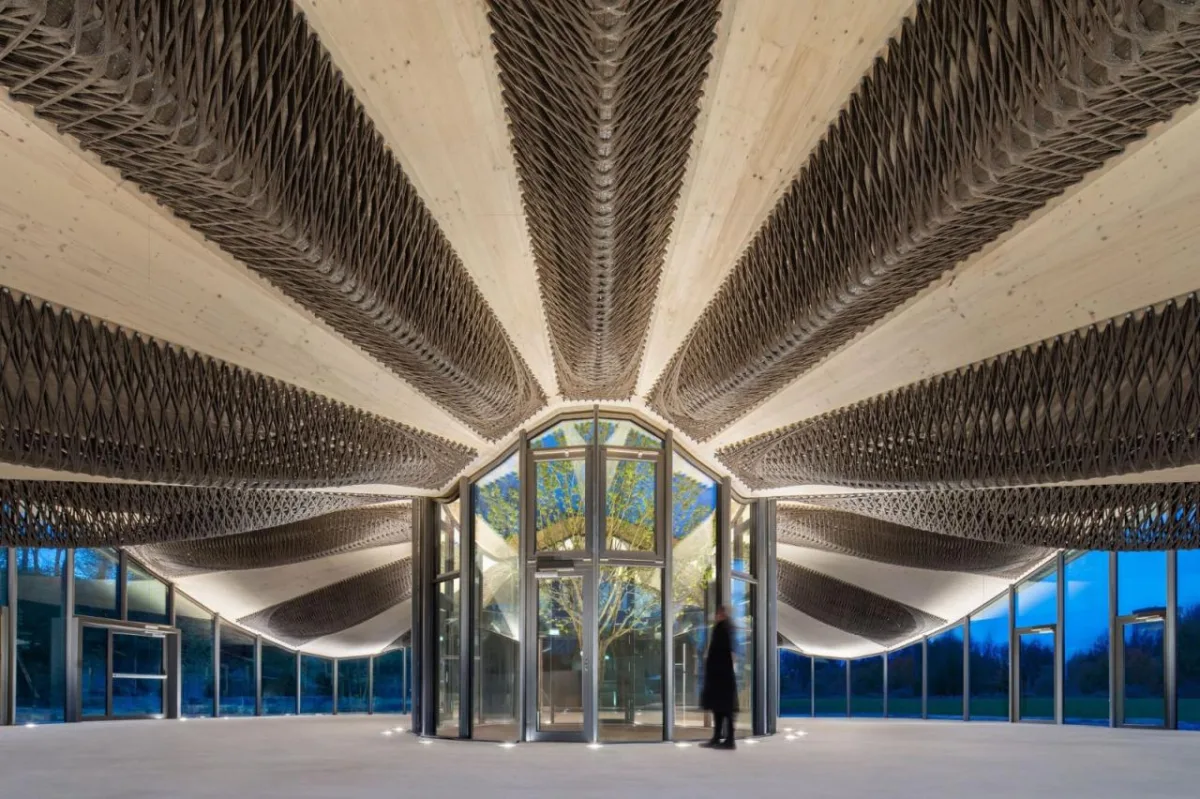 BIM建筑|混合亚麻展馆 / ICD/ITKE/IntCDC 斯图加特大学