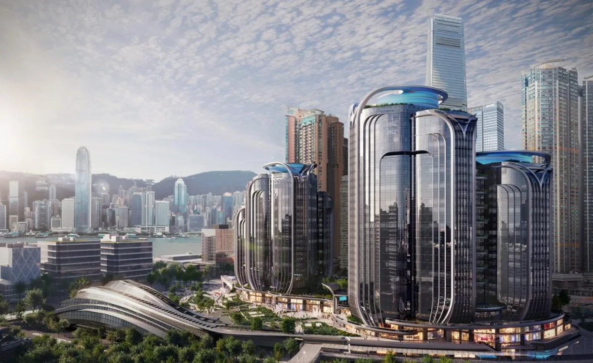 BIM建筑|香港西九龙高铁总站上盖方案 / 扎哈·哈迪德建筑设计事务所