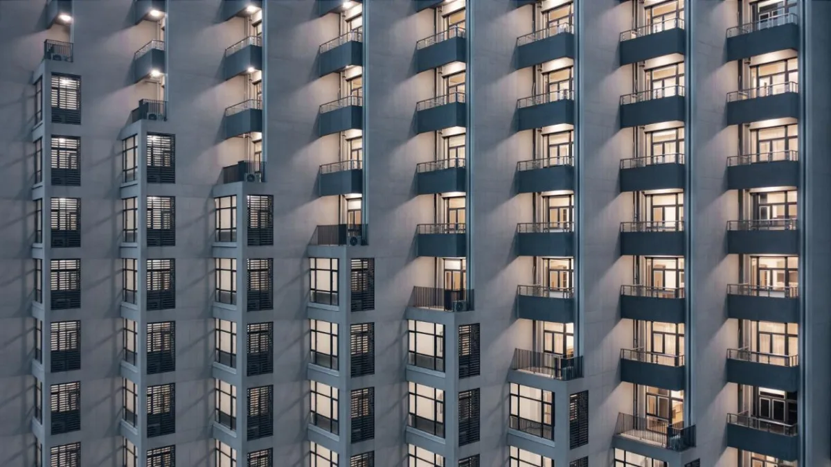 BIM建筑|南京未来科技城人才公寓 / 中锐华东荣朝晖工作室