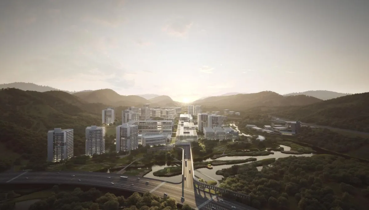 BIM建筑|延绵川津，城乡共生：深圳职业技术大学深汕校区 / 汤桦建筑设计