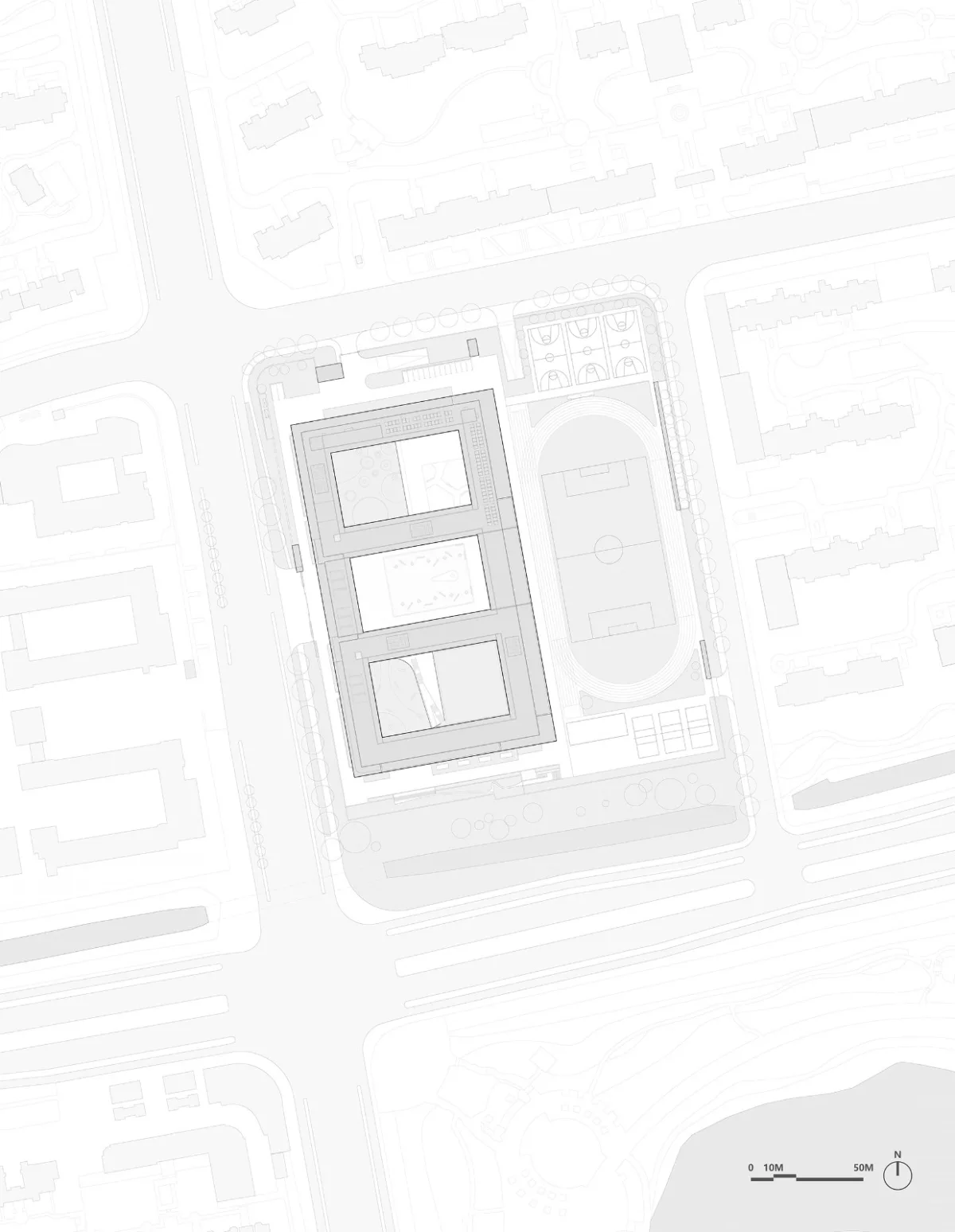 BIM建筑|仙林学校 / 雁飞建筑事务所