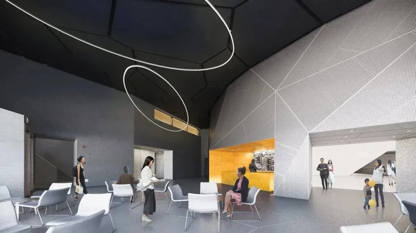 BIM建筑|开放建筑工作室设计“外星外观”太空博物馆