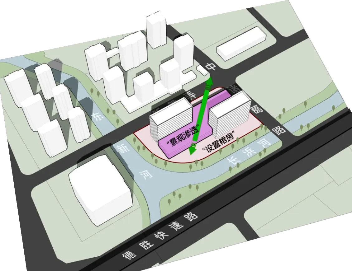 BIM建筑|城市绿谷：寿仙谷 • 数智健康综合体设计竞标方案 / LEAP