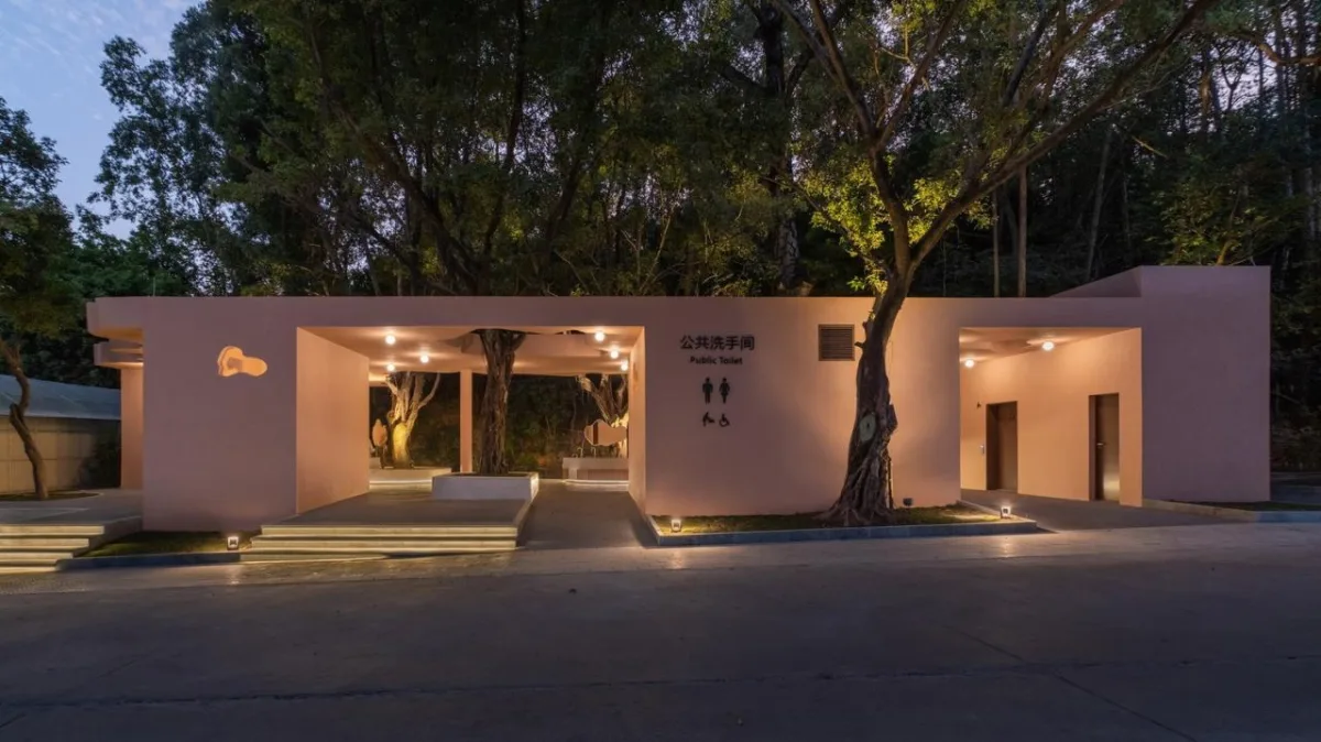 BIM建筑|绯影.驿站：石芽岭公园配套 / Studio 10