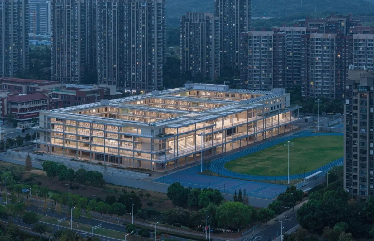 BIM建筑|仙林学校 / 雁飞建筑事务所