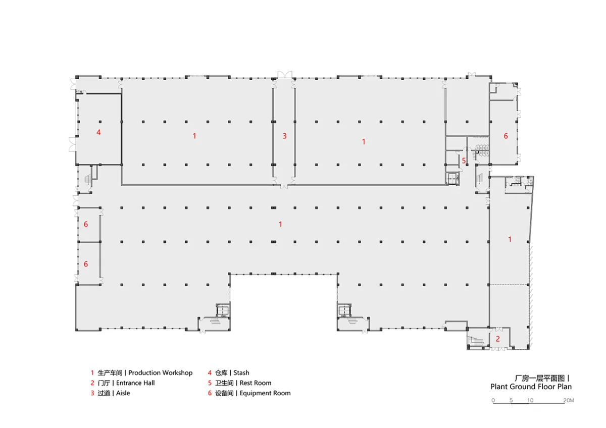 BIM建筑|美术馆语境下的温情工厂/ 田字格建筑事务所