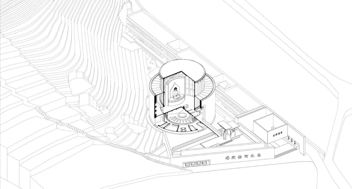 BIM建筑|瑞安普明禅寺 / 孟建民团队