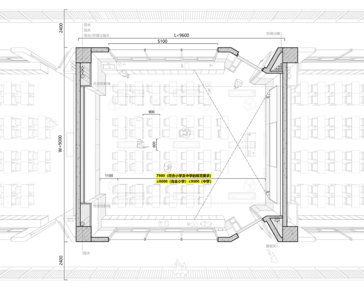 BIM建筑|仙林学校 / 雁飞建筑事务所