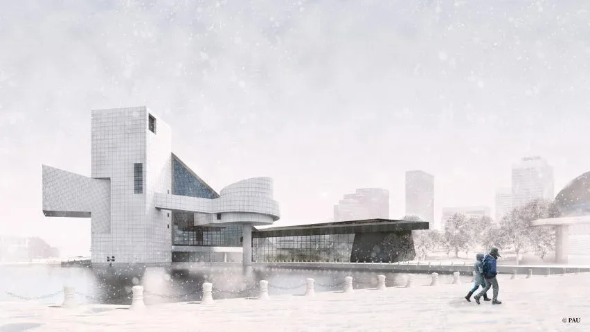 BIM建筑|PAU扩建贝聿铭的摇滚名人堂