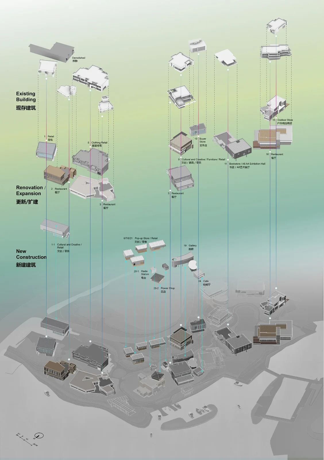 BIM建筑|麓湖CPI岛 / 几里建筑