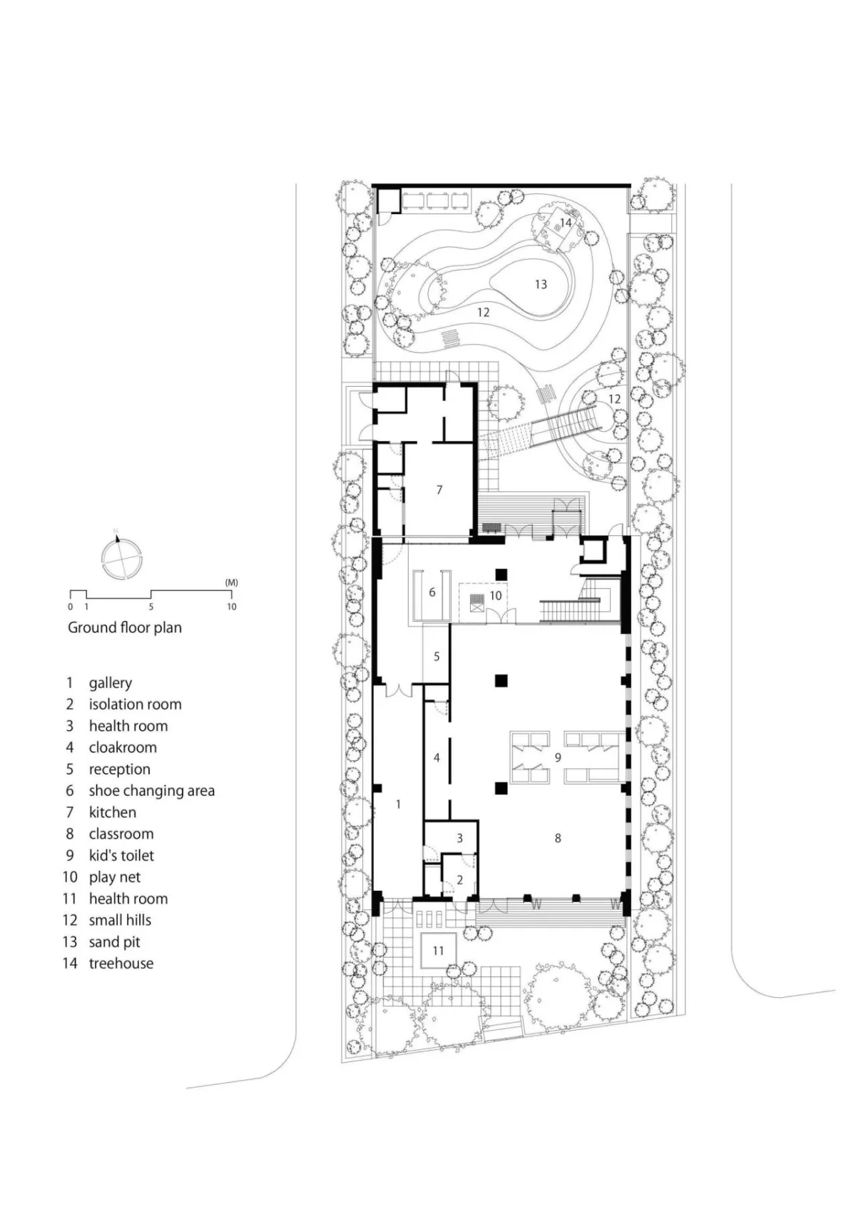 BIM建筑|IBG ”H”幼儿园 / 日比野設計 + 幼児の城