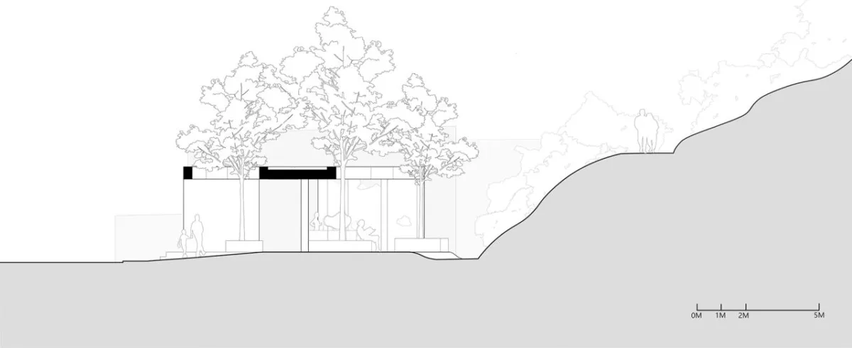 BIM建筑|绯影.驿站：石芽岭公园配套 / Studio 10