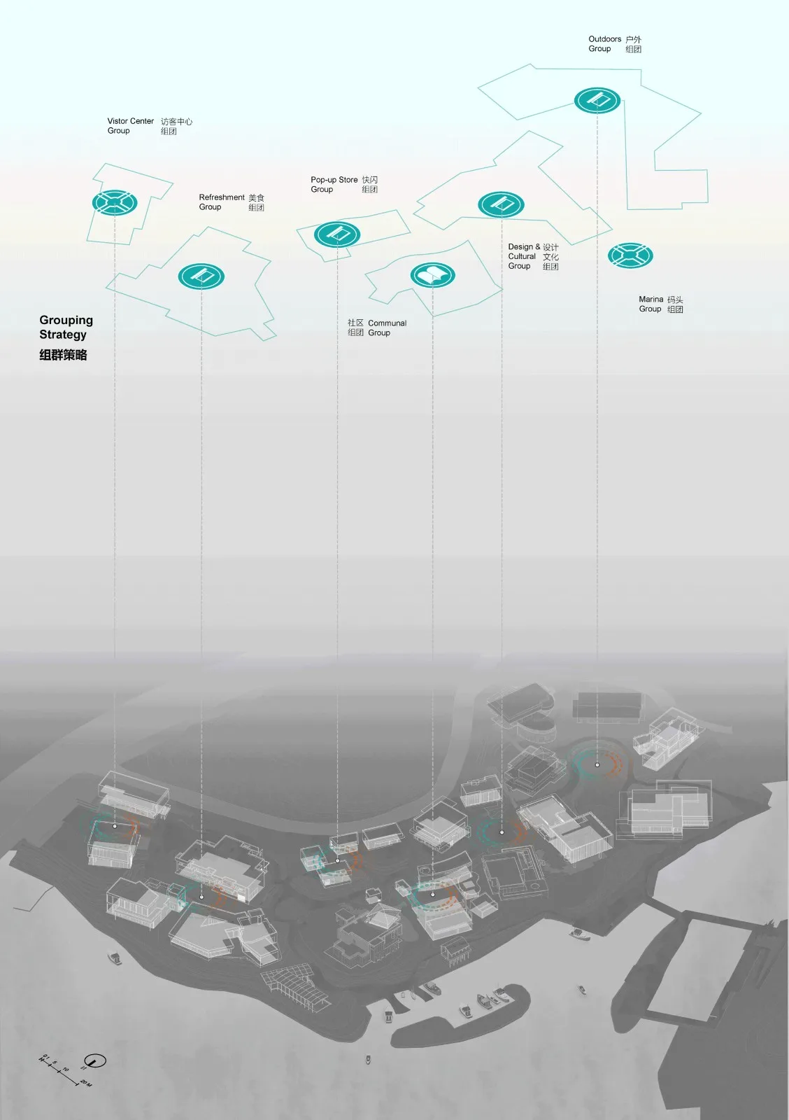 BIM建筑|麓湖CPI岛 / 几里建筑