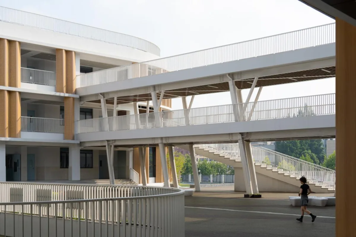 BIM建筑|成长阶梯，无界校园：杭州市上塘单元小学 / 浙江大学建筑设计研究院