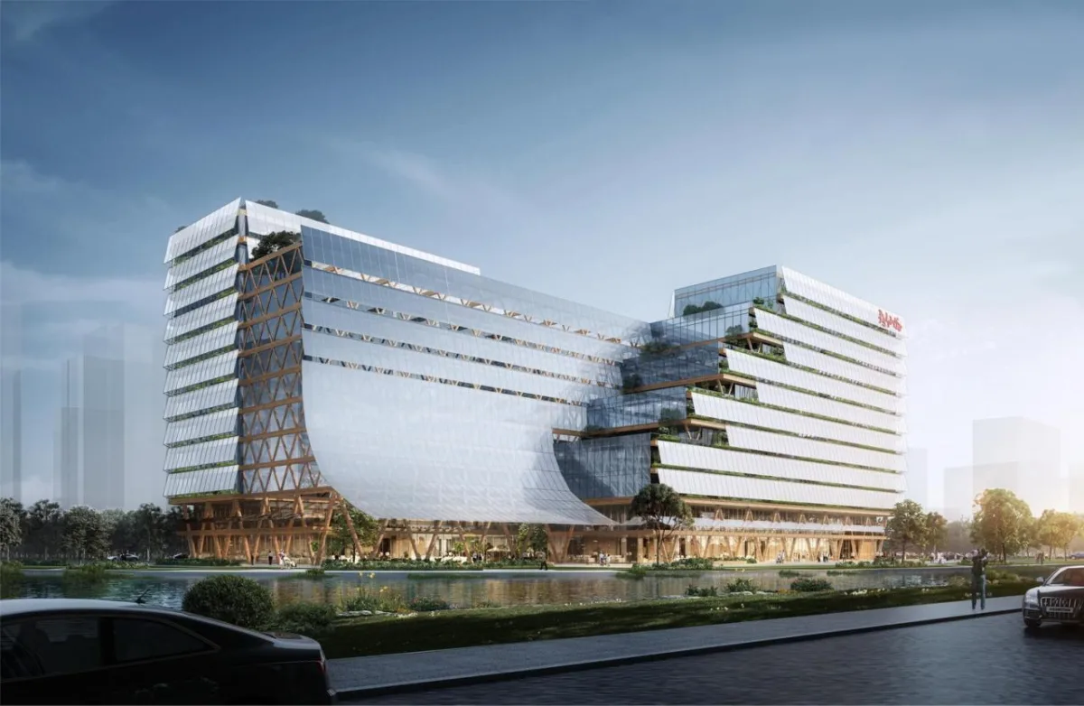 BIM建筑|城市绿谷：寿仙谷 • 数智健康综合体设计竞标方案 / LEAP