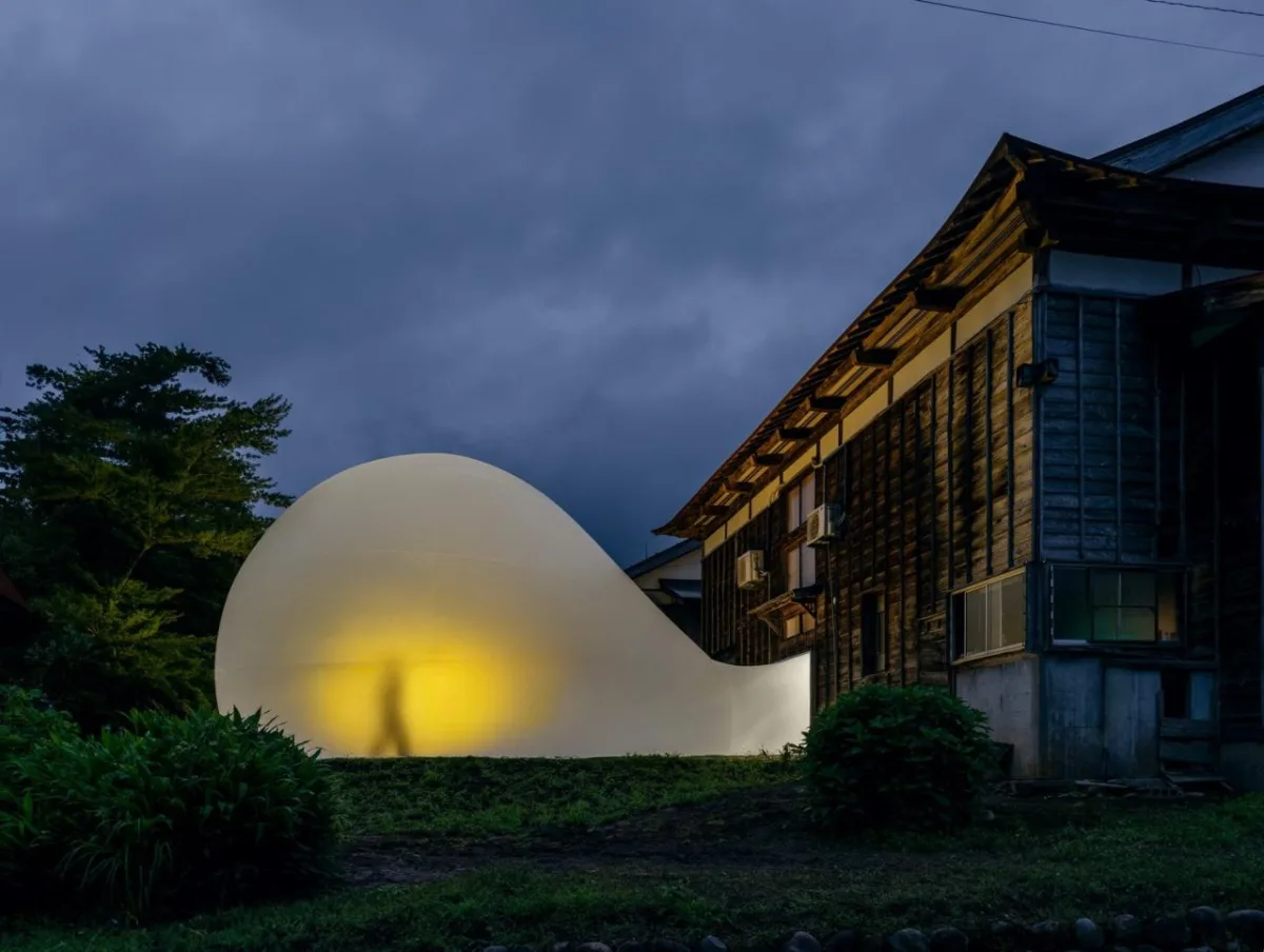 BIM建筑|“野泡泡” ：日本越后妻有大地艺术节 / MAD