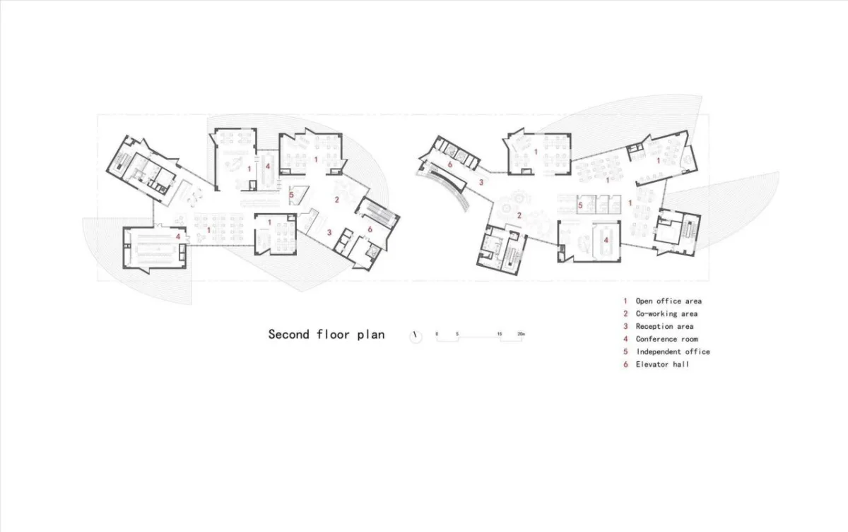 BIM建筑|湖南广电芒果马栏山广场 / 地方工作室
