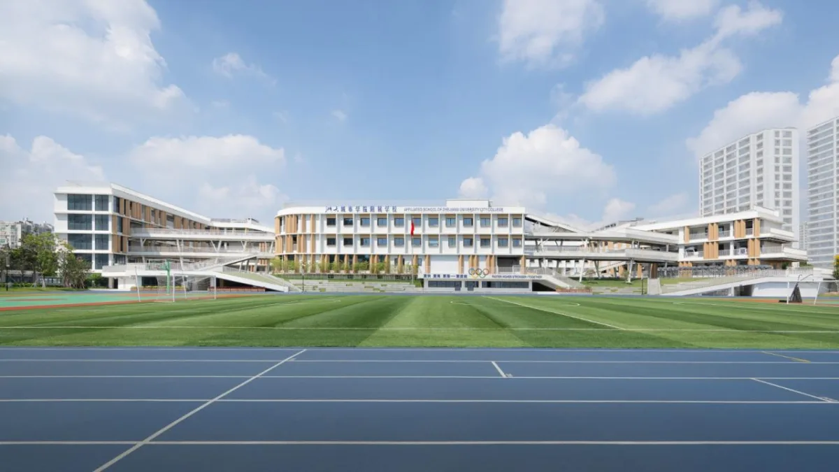 BIM建筑|成长阶梯，无界校园：杭州市上塘单元小学 / 浙江大学建筑设计研究院