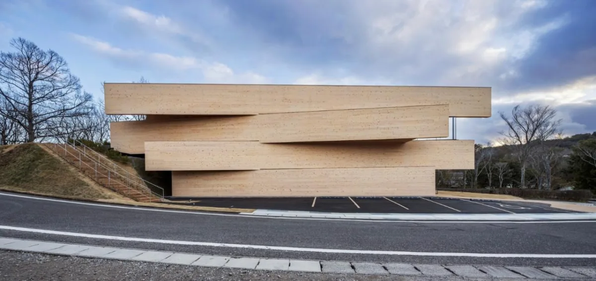 BIM建筑|Kibi Kogen N 广场 / 隈研吾建筑都市设计事务所