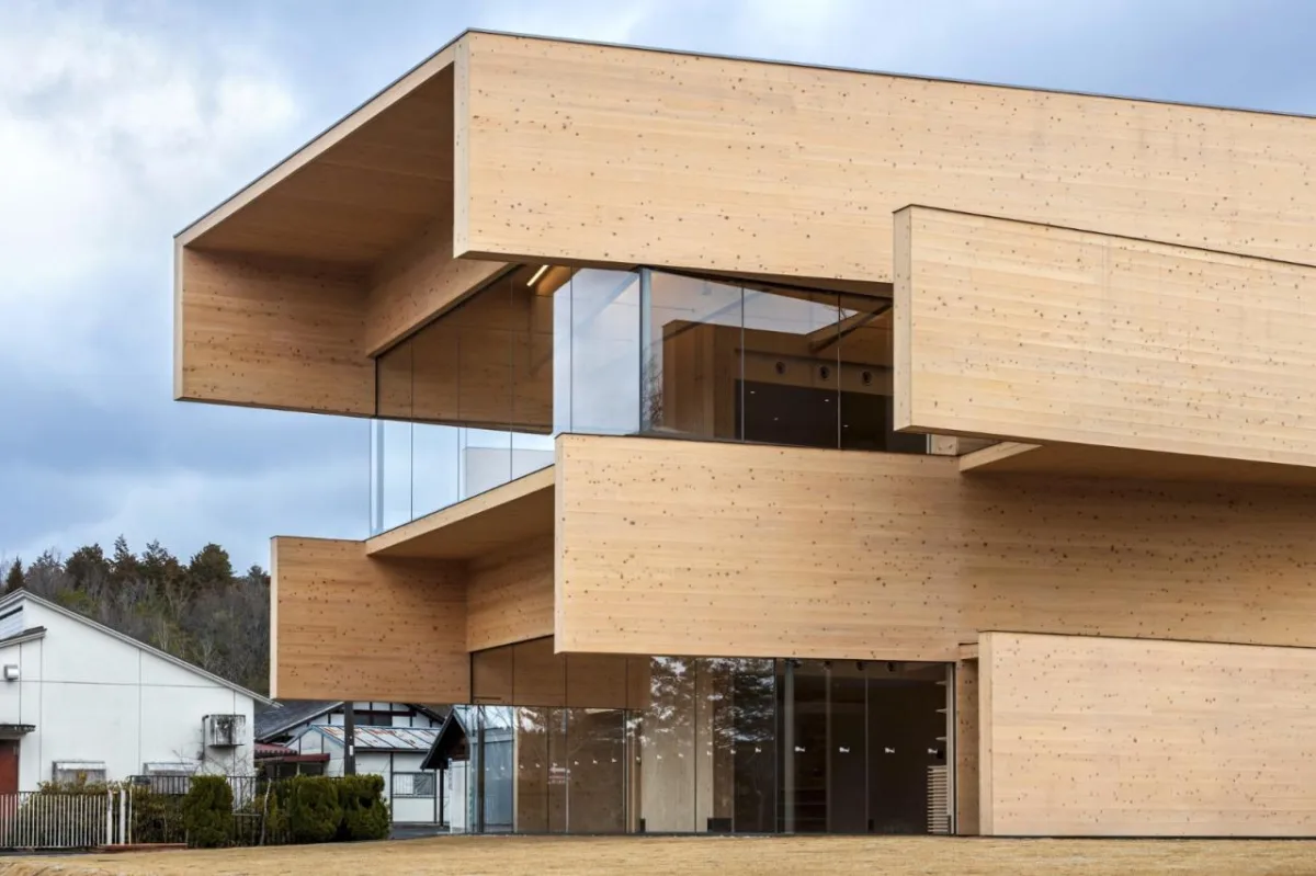 BIM建筑|Kibi Kogen N 广场 / 隈研吾建筑都市设计事务所