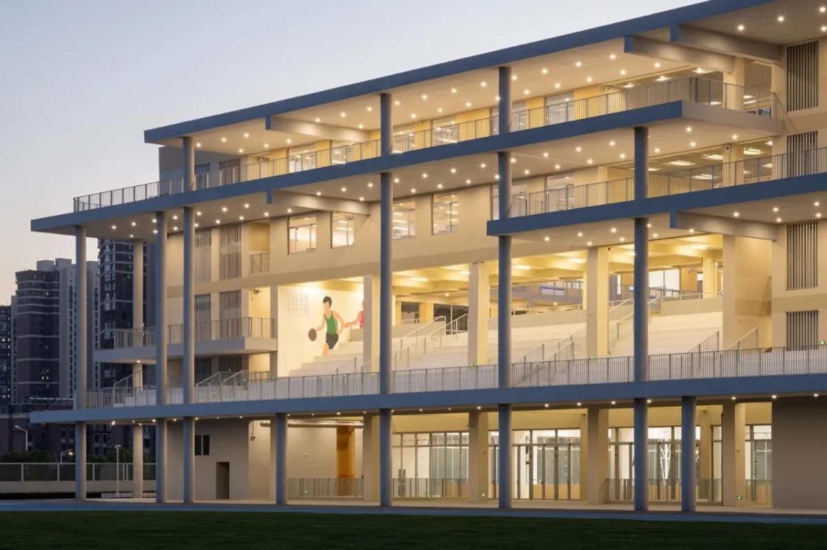 BIM建筑|仙林学校 / 雁飞建筑事务所