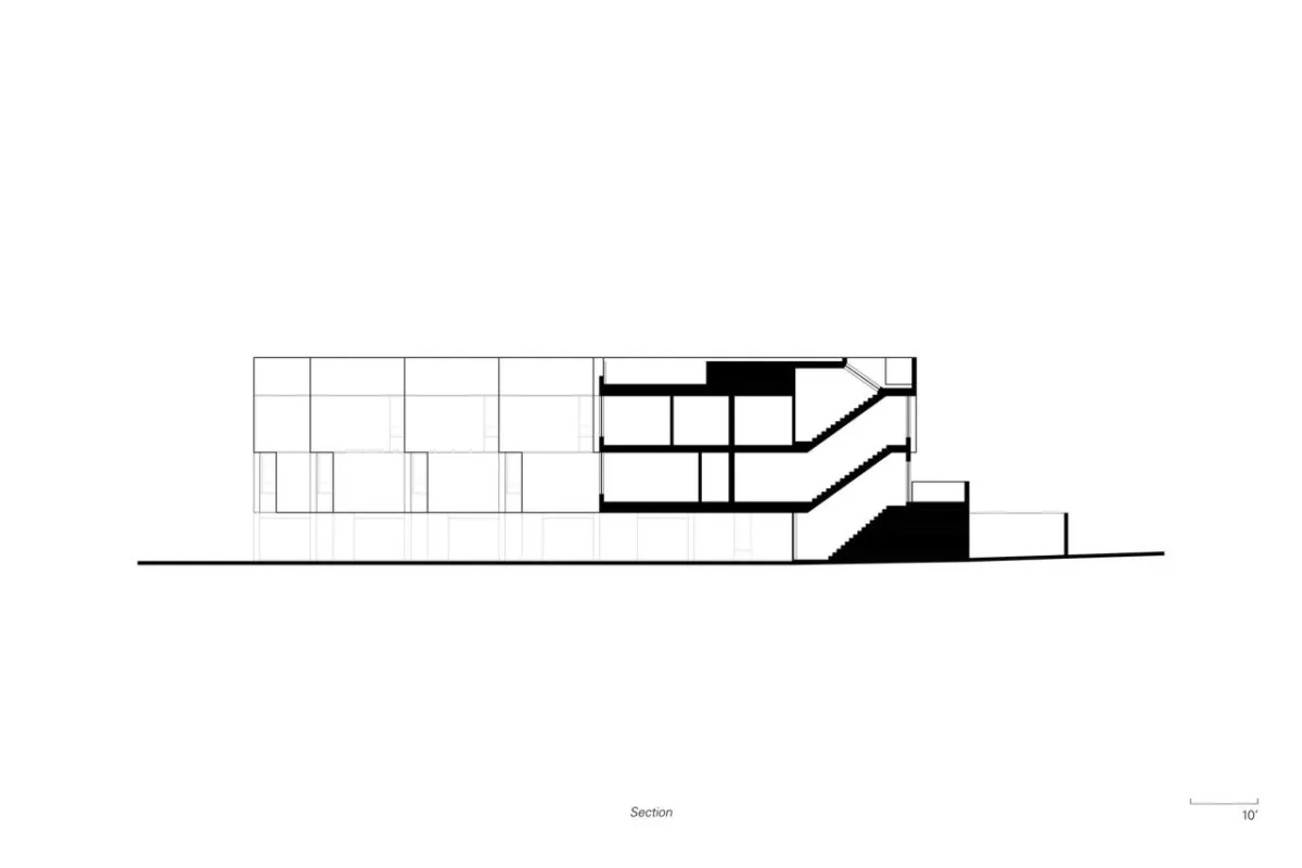 BIM建筑|Pearl 街区大楼 / D'Arcy Jones Architects