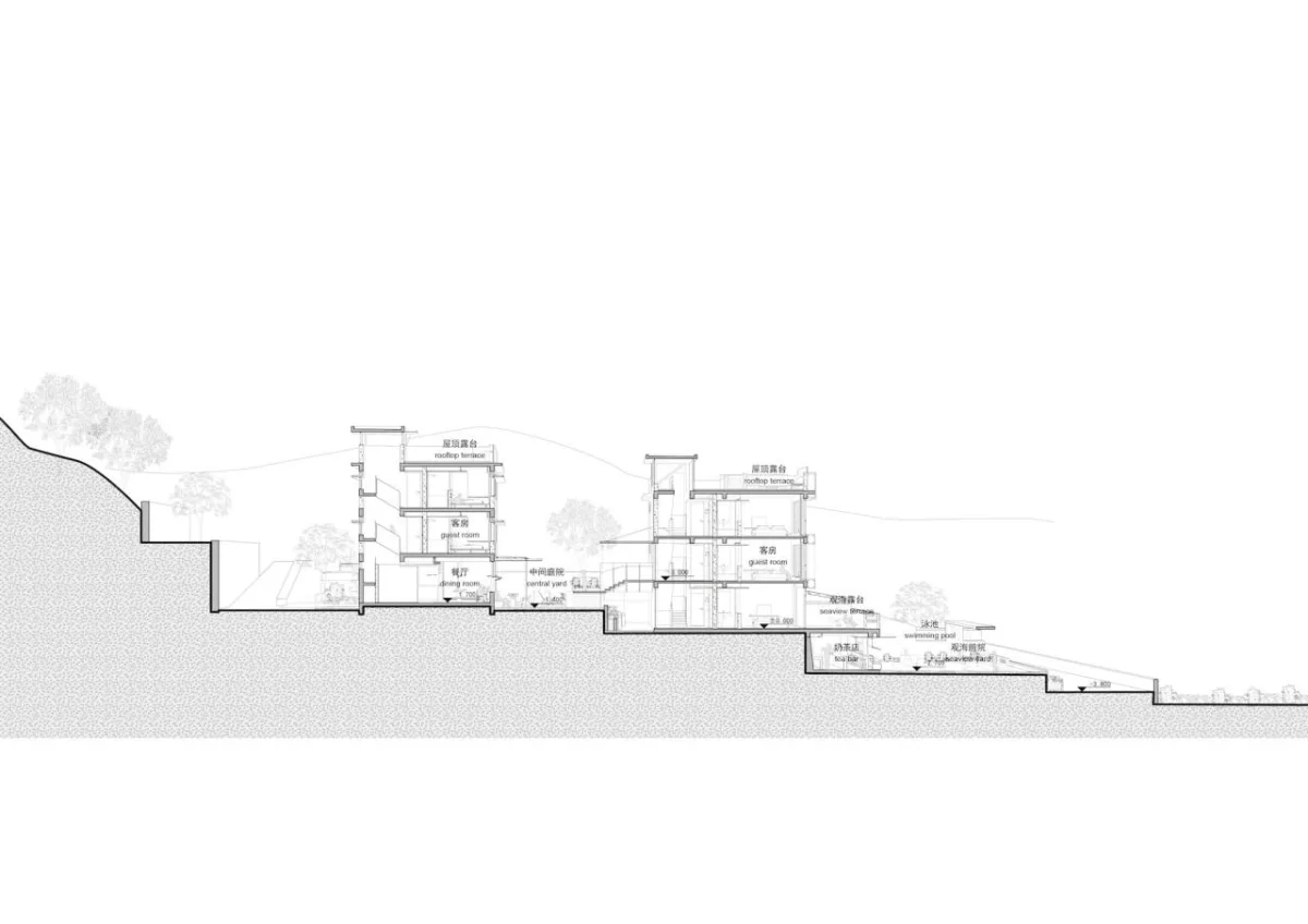 BIM建筑|舟山海街11号民宿二期 / MAT超级建筑