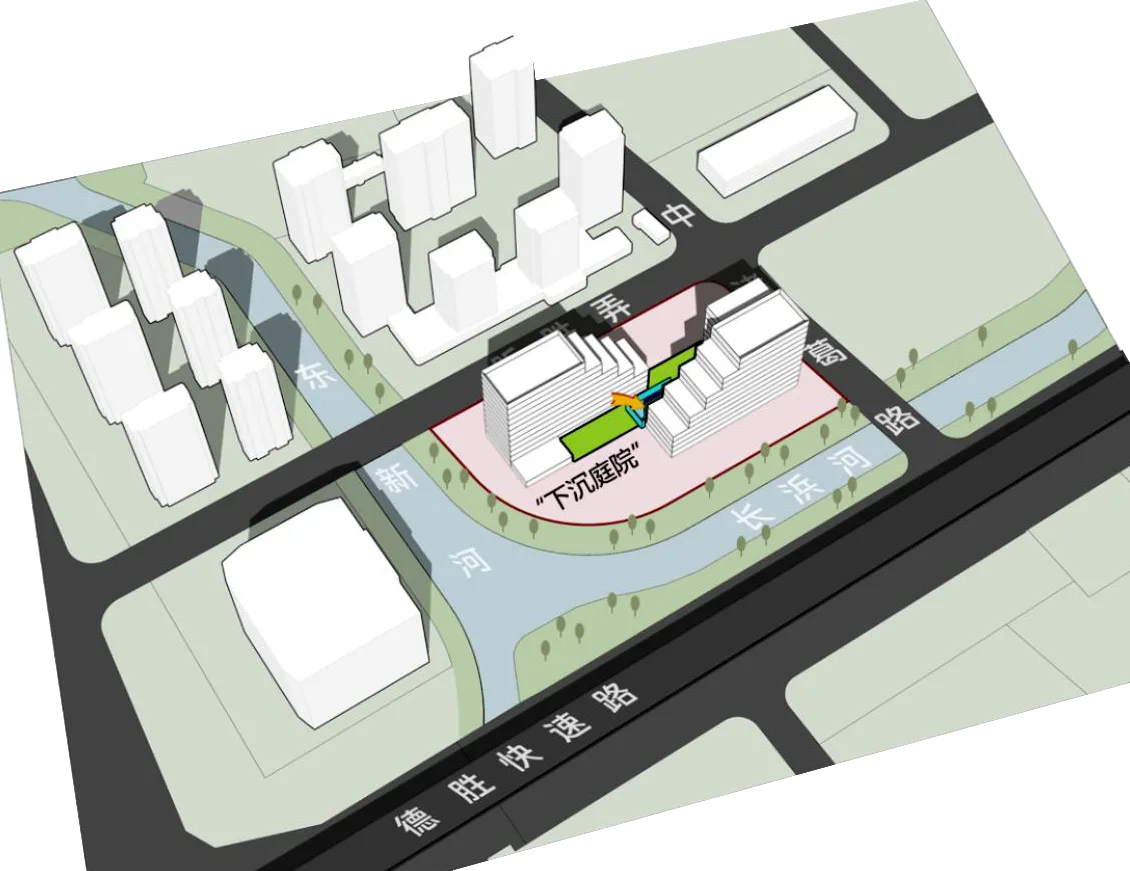 BIM建筑|城市绿谷：寿仙谷 • 数智健康综合体设计竞标方案 / LEAP