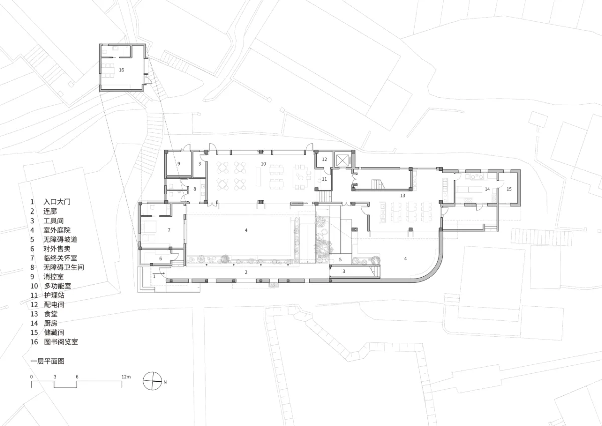 BIM建筑|孤岛浮舟：舟山柴山岛托老所 / 孟凡浩-line+建筑事务所