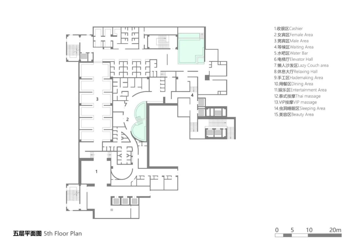 BIM建筑|深圳熹汤水疗中心 / 物柔研究所