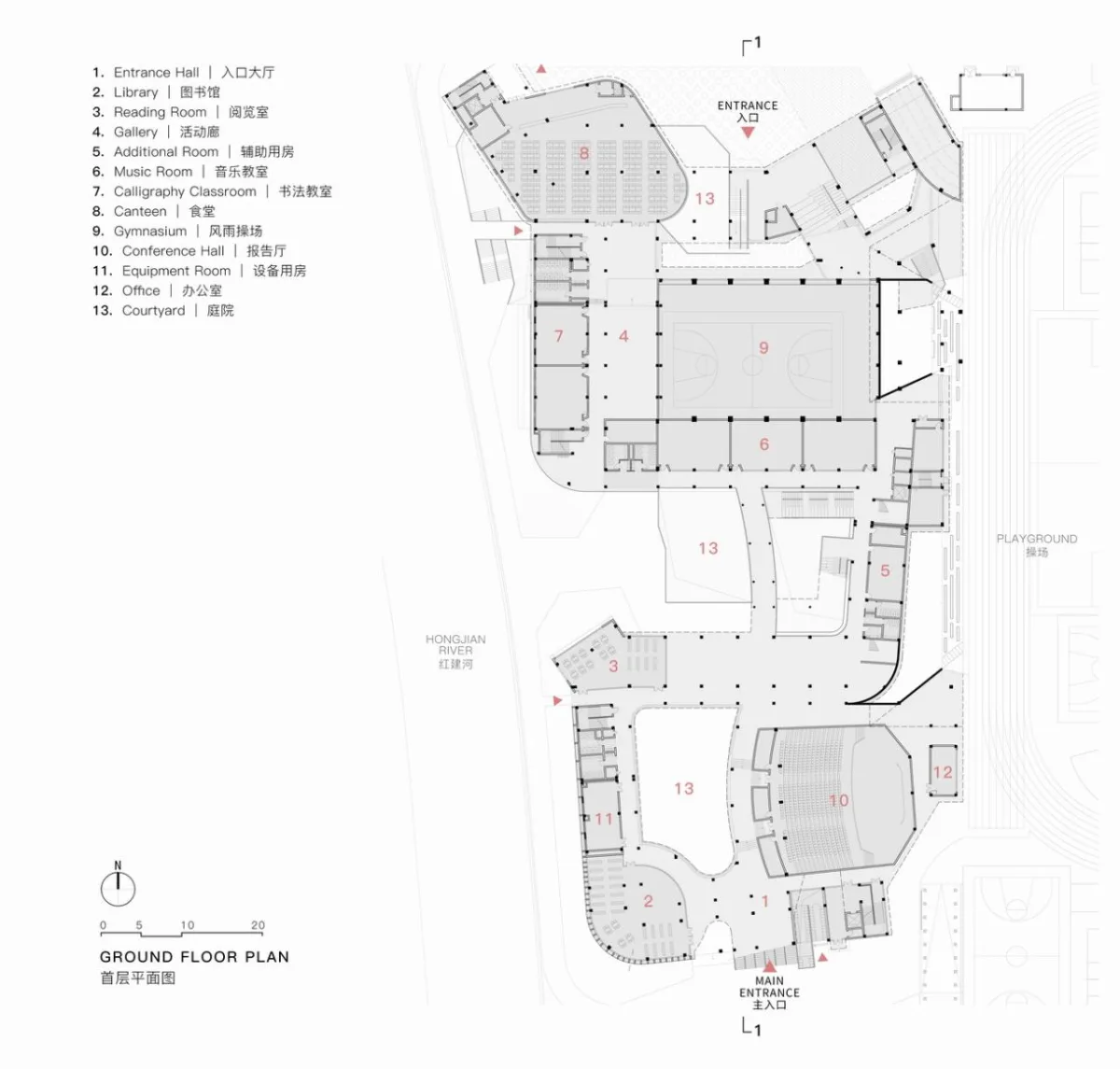 BIM建筑|成长阶梯，无界校园：杭州市上塘单元小学 / 浙江大学建筑设计研究院