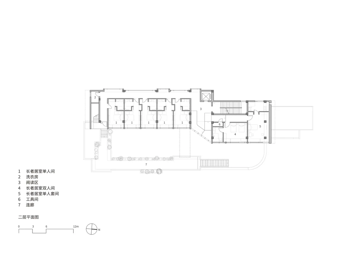 BIM建筑|孤岛浮舟：舟山柴山岛托老所 / 孟凡浩-line+建筑事务所