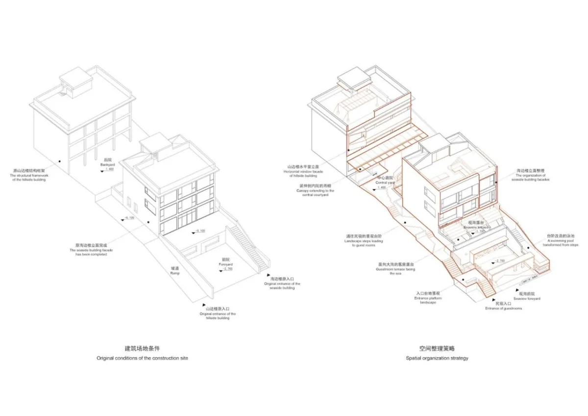 BIM建筑|舟山海街11号民宿二期 / MAT超级建筑