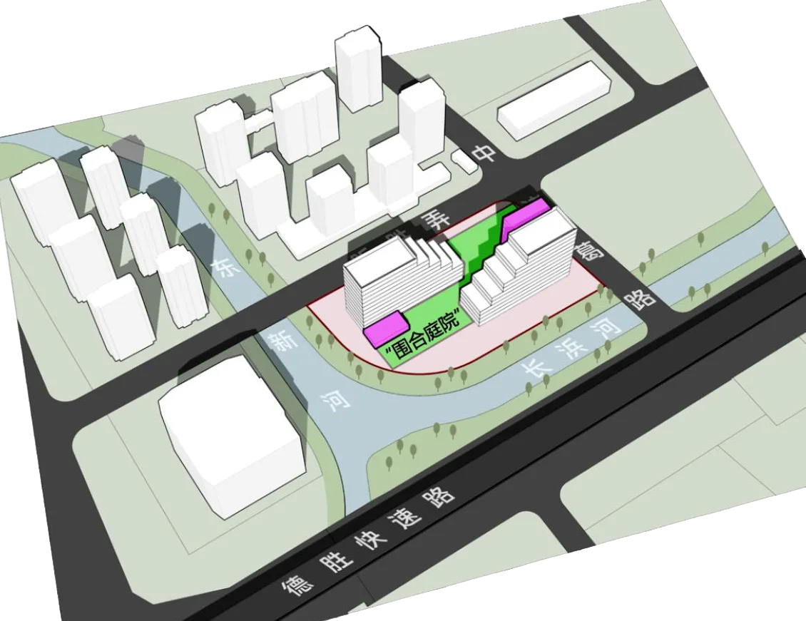 BIM建筑|城市绿谷：寿仙谷 • 数智健康综合体设计竞标方案 / LEAP