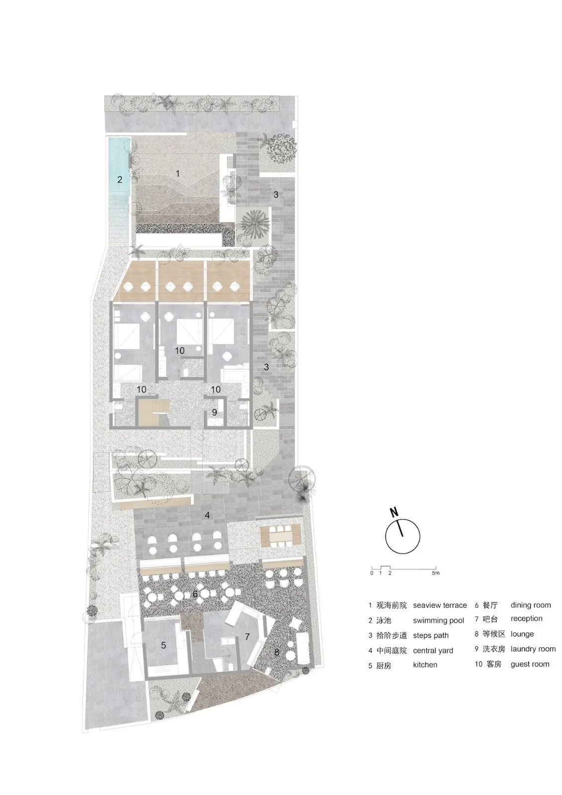 BIM建筑|舟山海街11号民宿二期 / MAT超级建筑