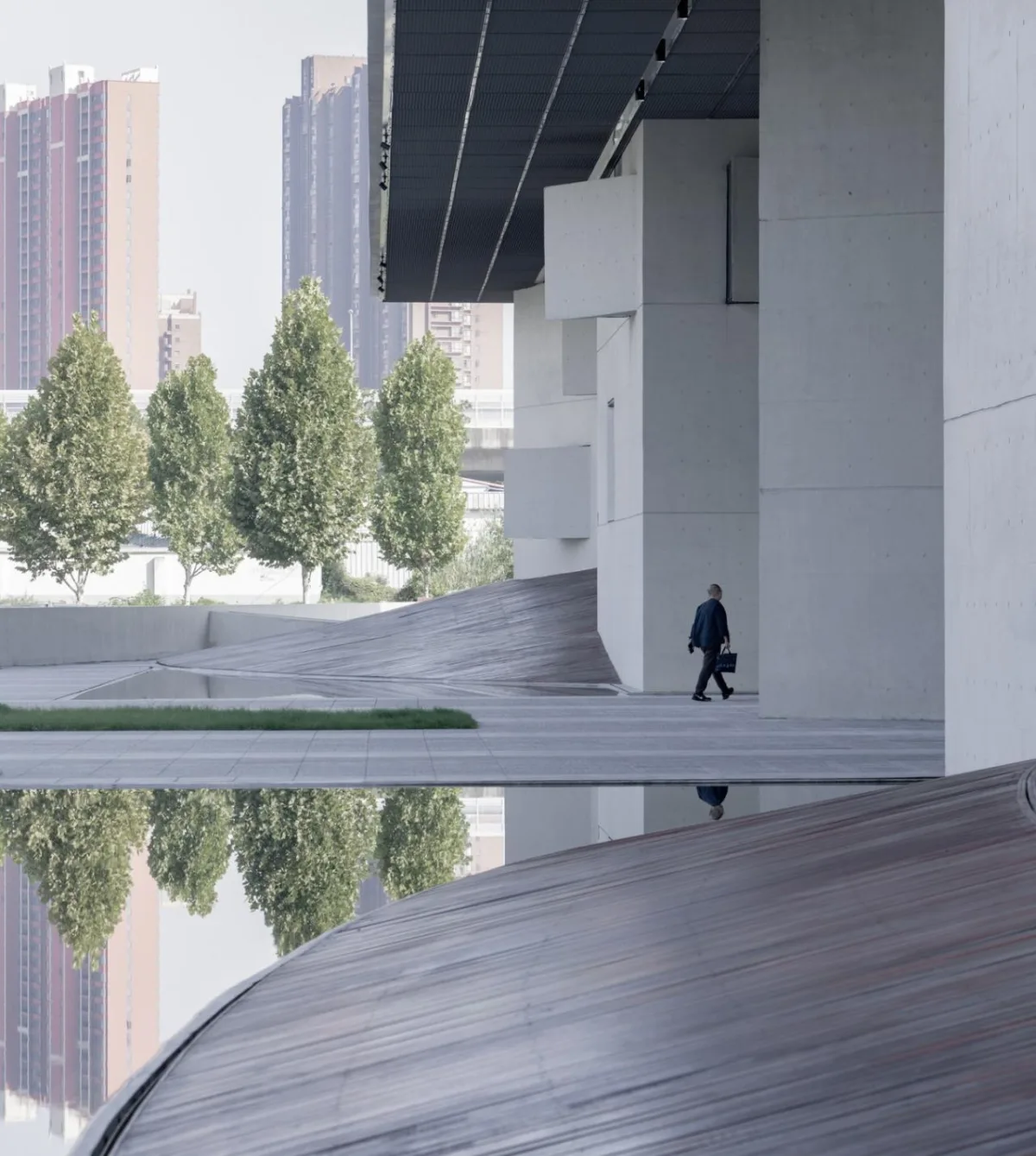 BIM建筑|湖南广电芒果马栏山广场 / 地方工作室
