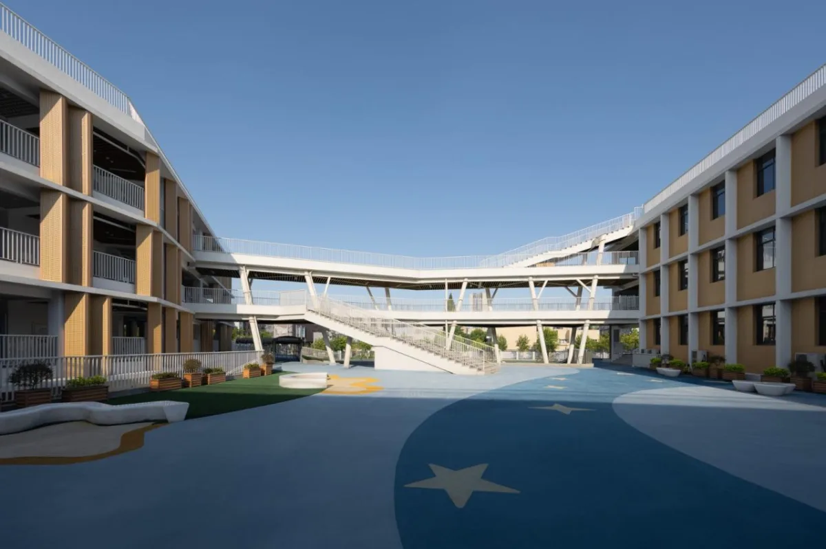 BIM建筑|成长阶梯，无界校园：杭州市上塘单元小学 / 浙江大学建筑设计研究院