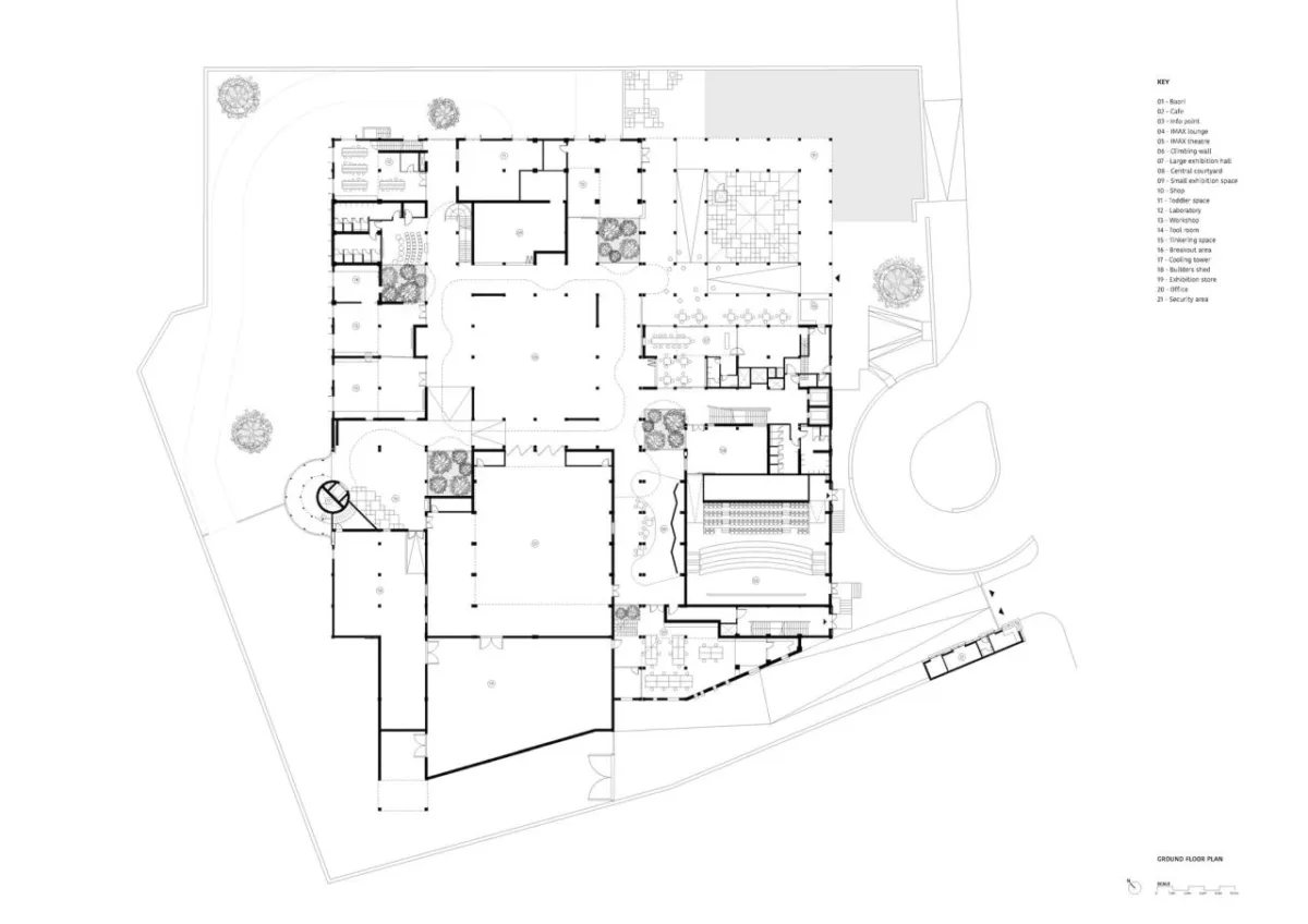 BIM建筑|第三空间文化学习中心 / Studio Saar