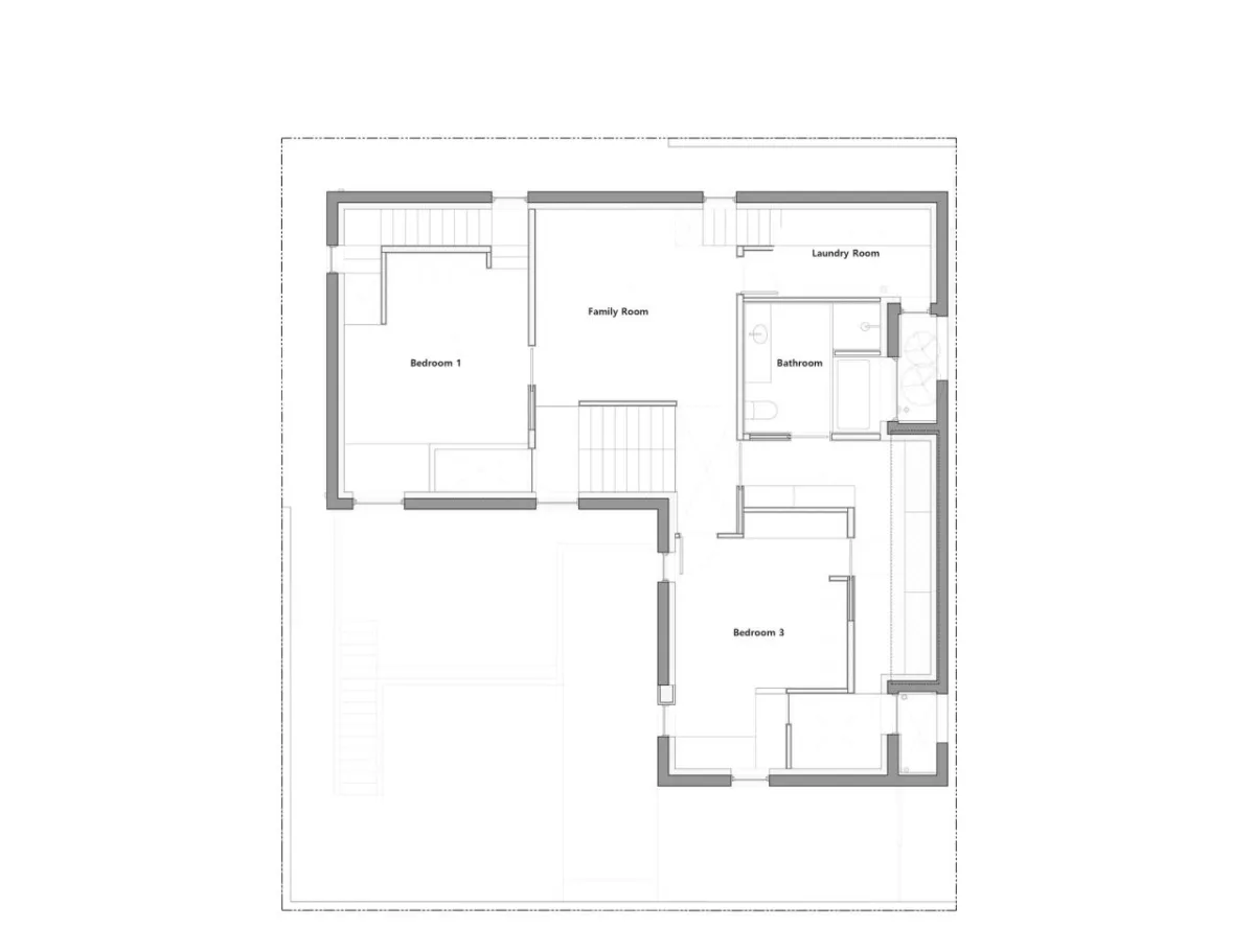 BIM建筑|Seoripul 树屋 / Soltozibin Architects