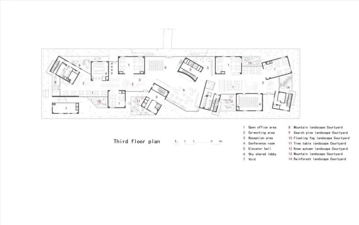 BIM建筑|湖南广电芒果马栏山广场 / 地方工作室