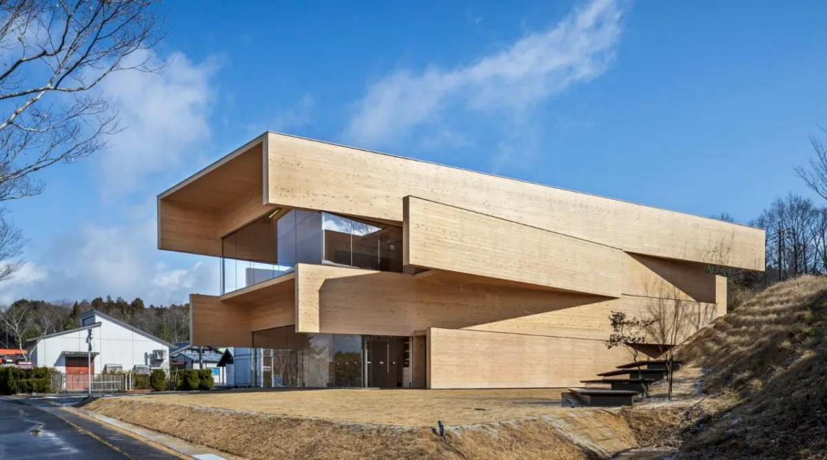BIM建筑|Kibi Kogen N 广场 / 隈研吾建筑都市设计事务所