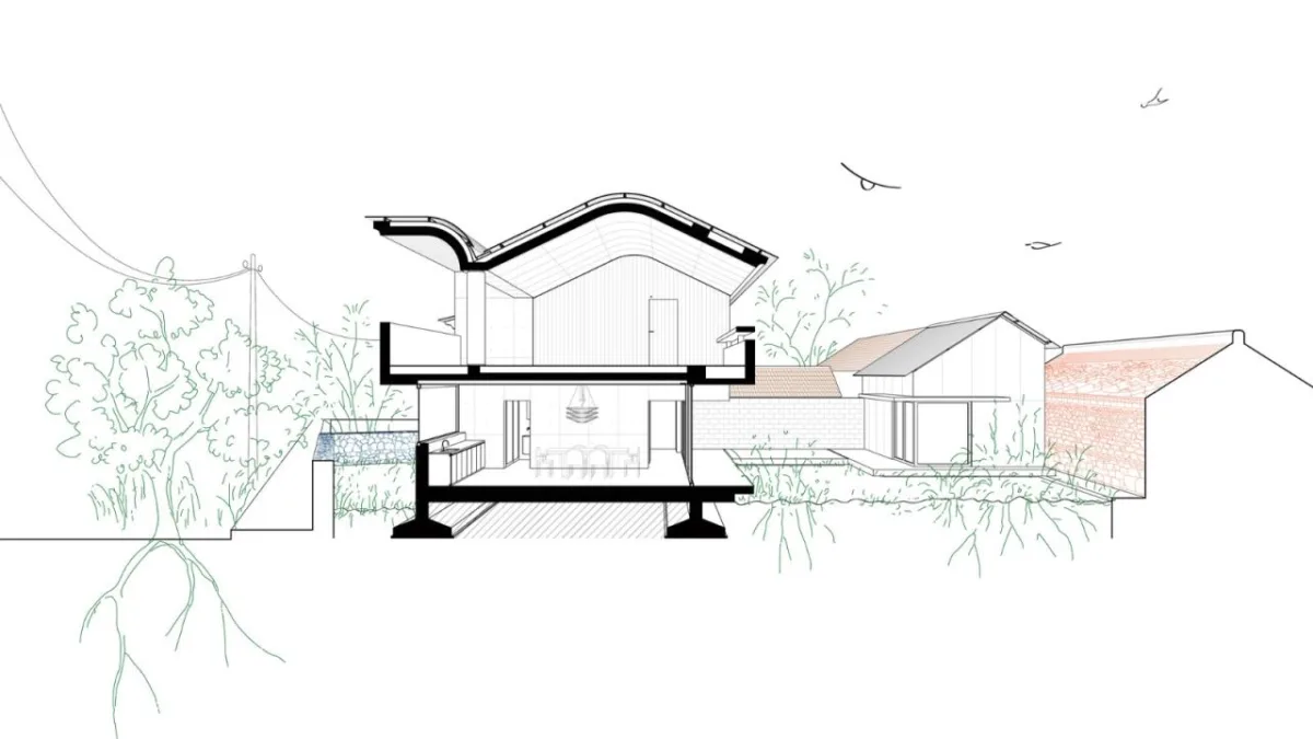 BIM建筑|玉米地住宅 / xiān 氙建筑工作室