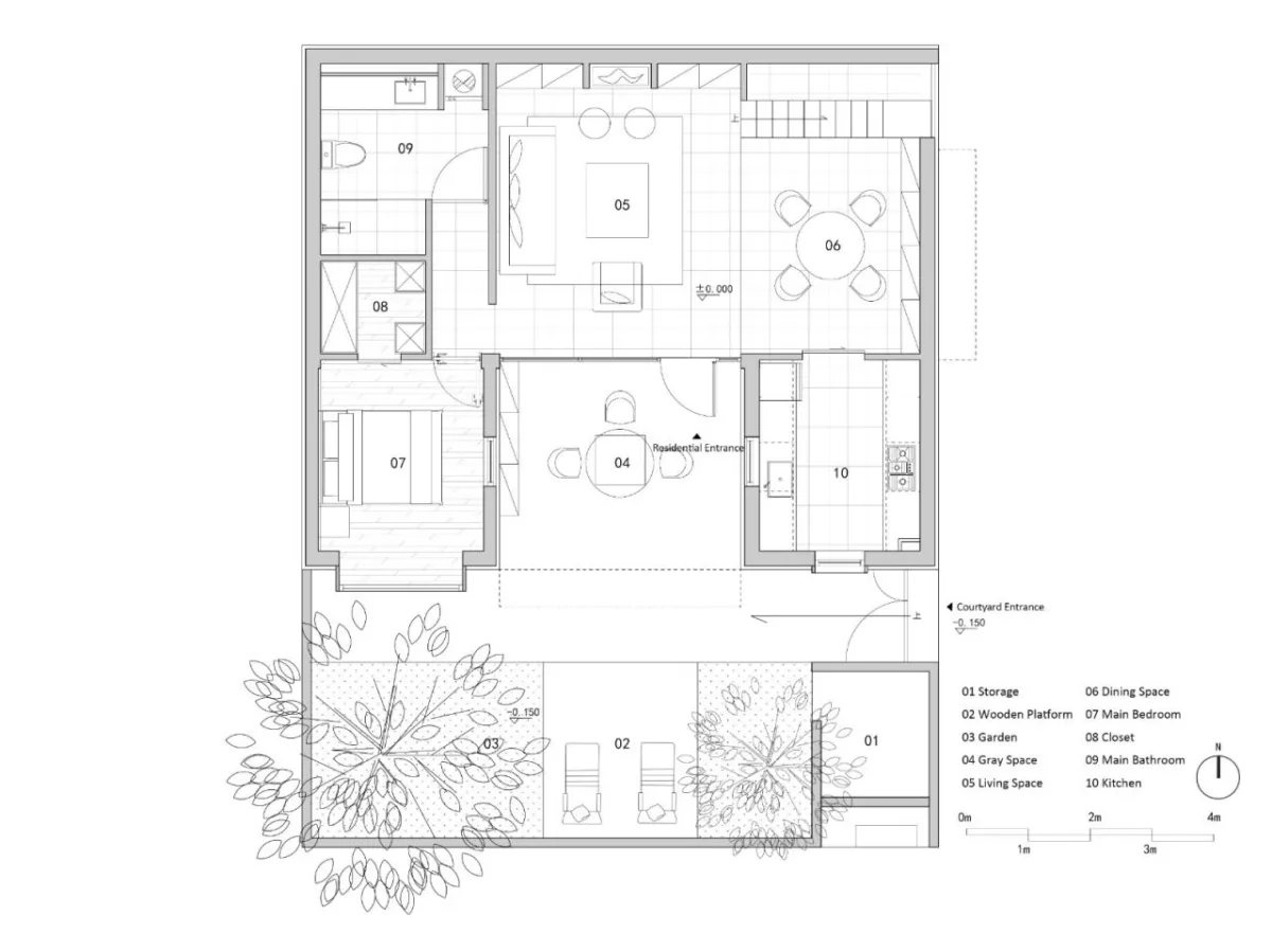 BIM建筑|母亲住宅 / CPLUS