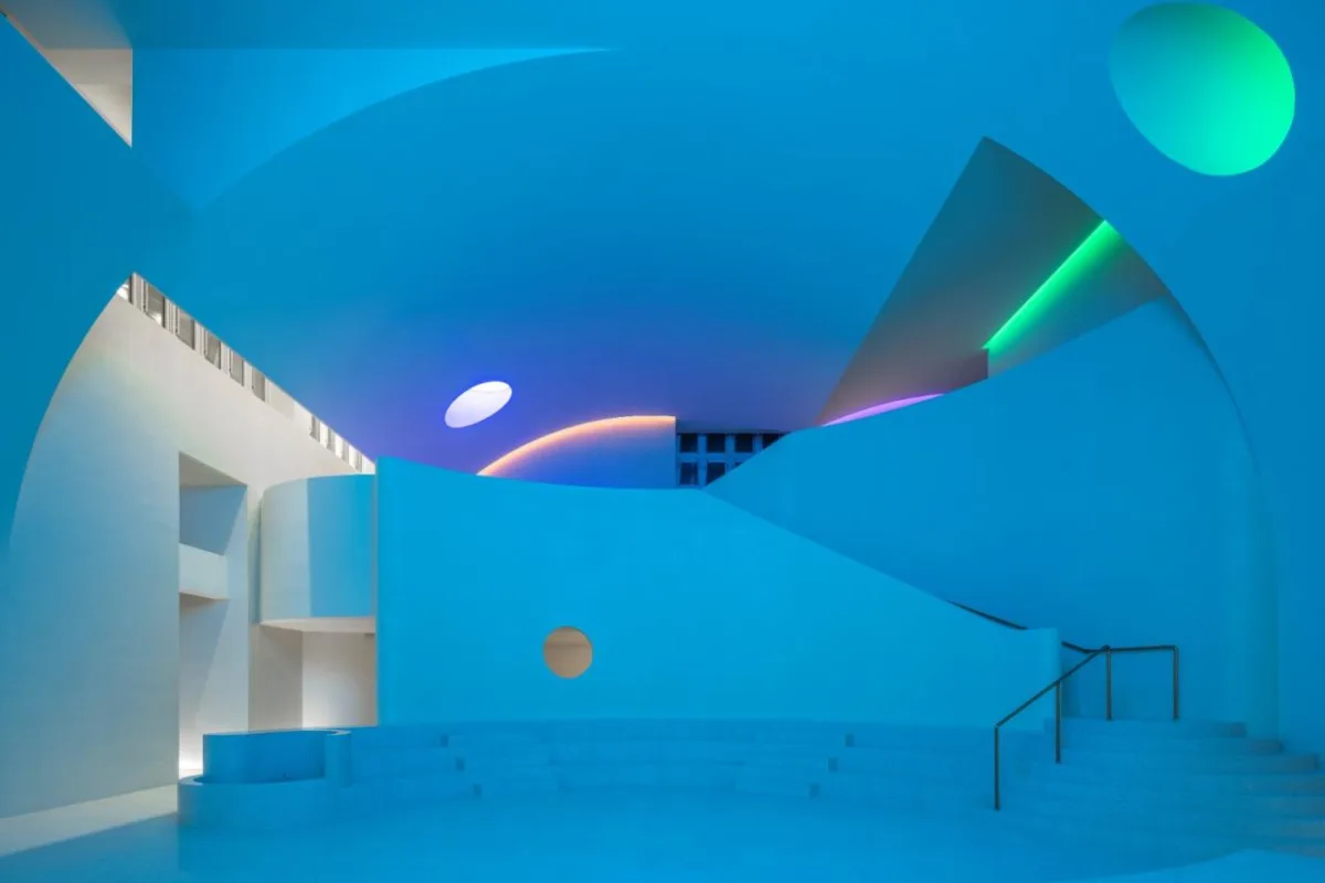 BIM建筑|玉山岚峰：正大太阳河咖啡小镇艺术中心 / Wutopia Lab