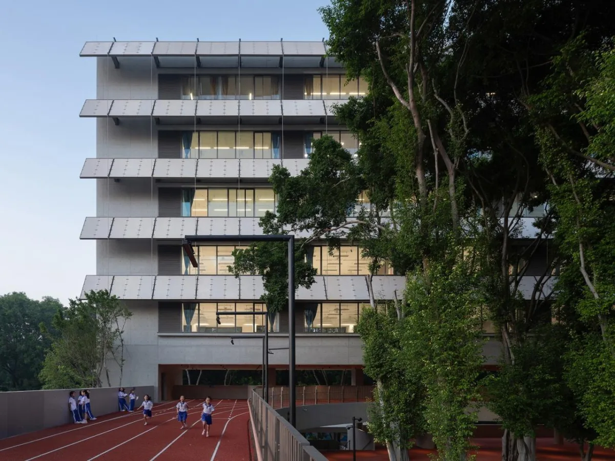 BIM建筑|深圳荔园外国语小学 / 直向建筑