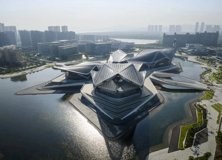BIM建筑|扎哈工作室设计珠海艺术中心